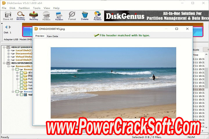 DiskGenius Professional v5.4.6.1432 (x64) Multilingual Portable Free Download with Crack