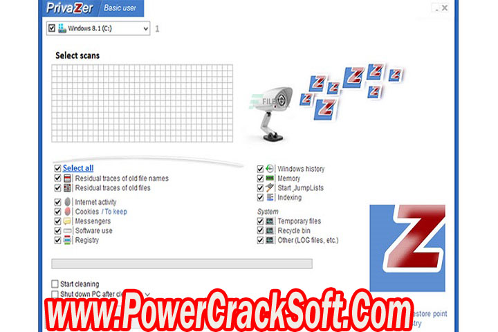 Goversoft Privazer 4.0.52 Multilingual Free Download with Crack