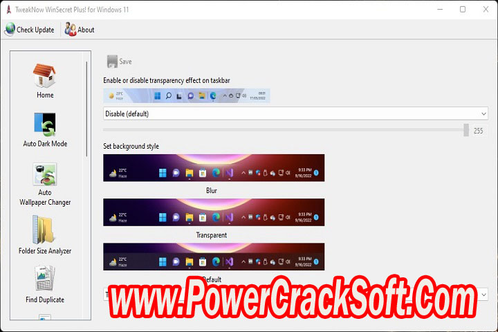 TweakNow WinSecret Plus v3.6 Free Download with Crack