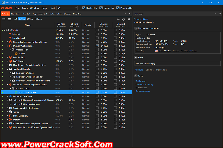 NetLimiter Enterprise 4.1.14 Free Download With Patch