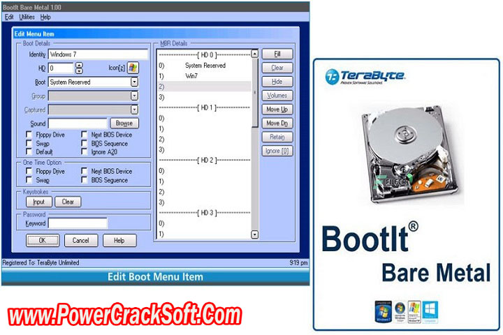 TeraByte Unlimited BootIt Bare Metal v1.82 Free Download With Crack