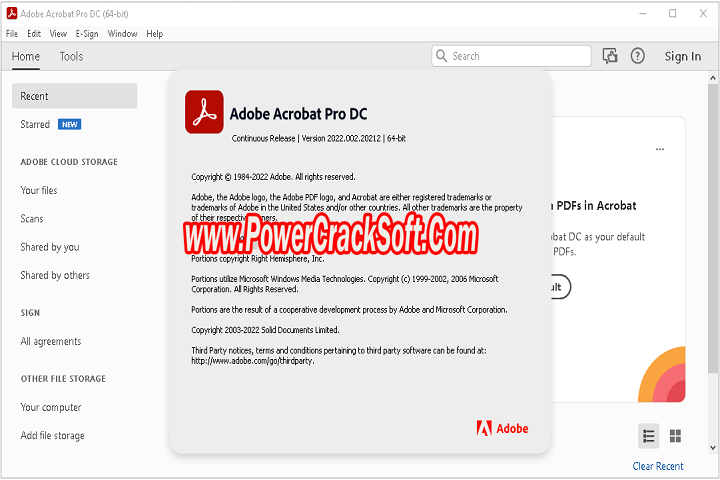 Adobe Acrobat Pro DC v2022.002.20212 With Crack