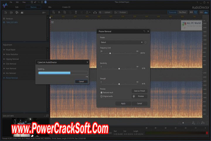 Cyber Link Audio Director Ultra 13 x 64 Free Download with Crack