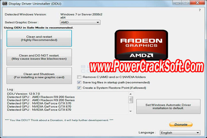 Display Driver Uninstaller 18 Free Download with Crack