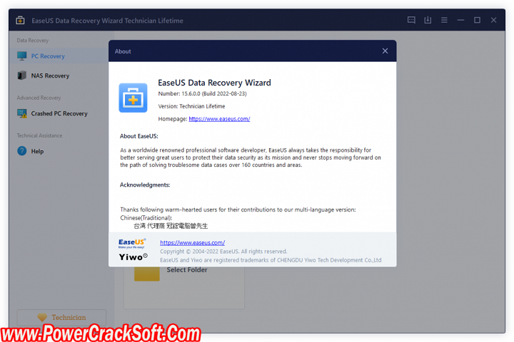 EaseUS Data Recovery Wizard Technician 15.6 With Patch