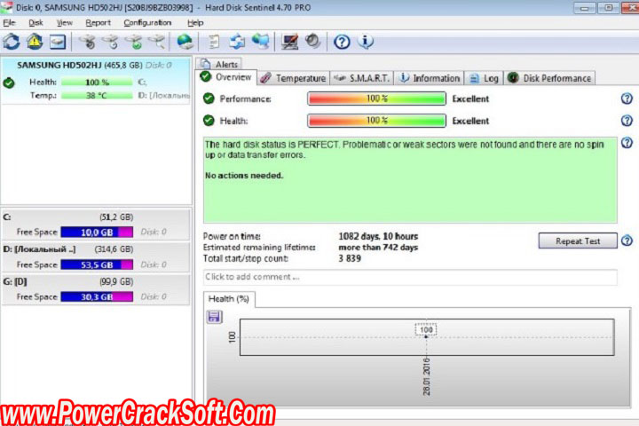 Hard Disk Sentinel Pro 6.01.6 Beta With Patch