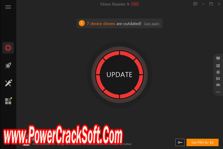 IO bit Driver Booster Pro 10 Free Download with Crack