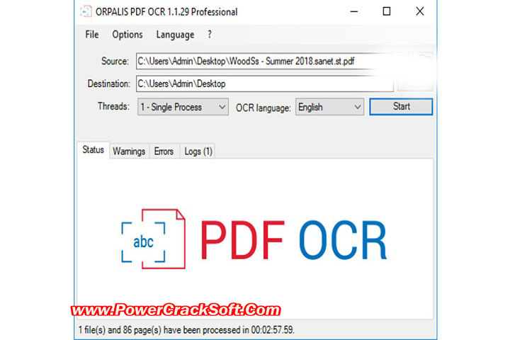 ORPALIS PDF OCR 1.1.44 With Patch