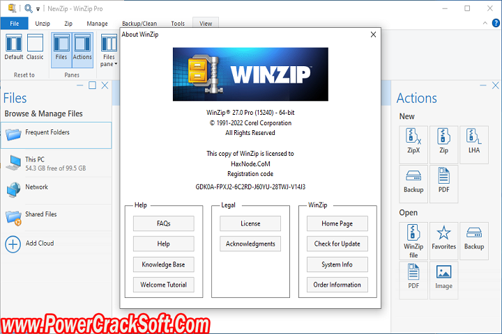 WinZip Pro v27.0 Build 15240 Free Download With Crack