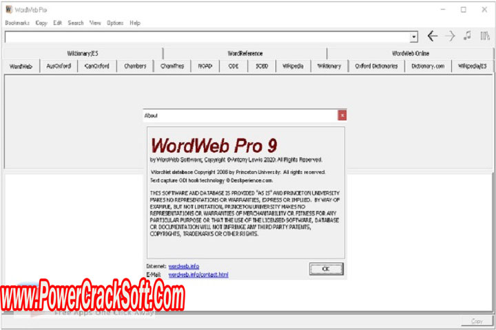WordWeb Pro 10.22 + Reference Bundle Free Download With Crack