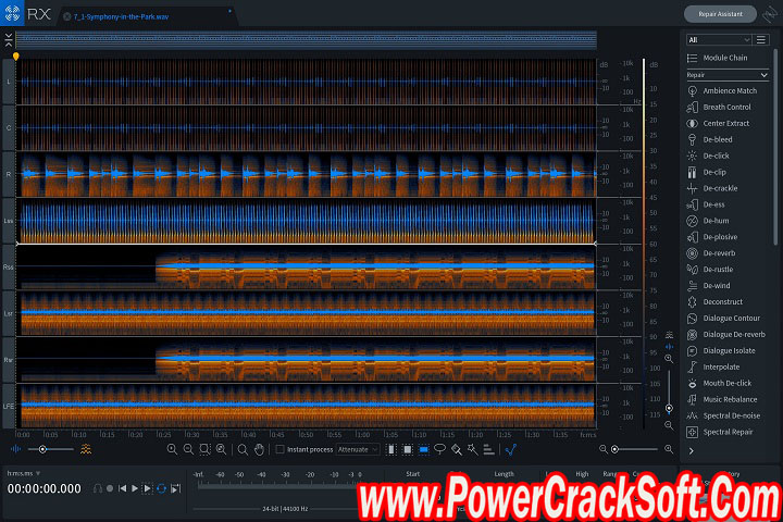 iZotope RX 9 Audio Editor Advanced x 64 Free Download with Crack