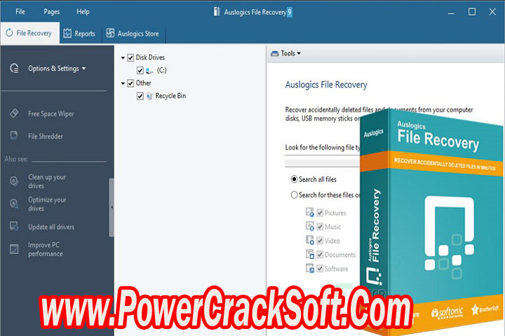 Auslogics File Recovery Professional 11.0.0.2 Free Download with Crack