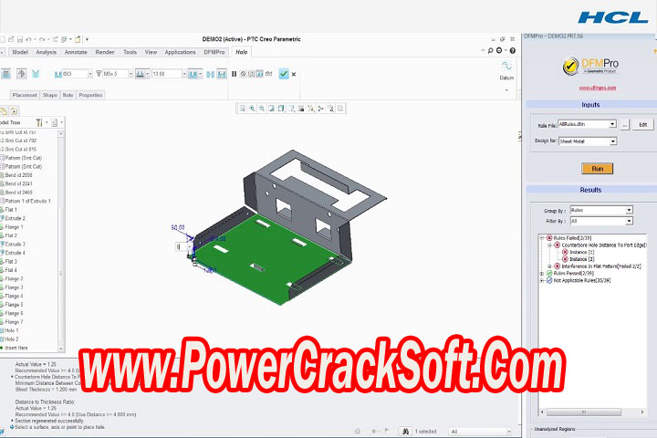 DFM Pro v 5.2.1.5012 for Creo Parametric 4.0 Free Download with Patch
