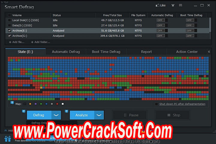 IO bit Smart Defrag Pro 8.2.0.241 Free Download with Patch