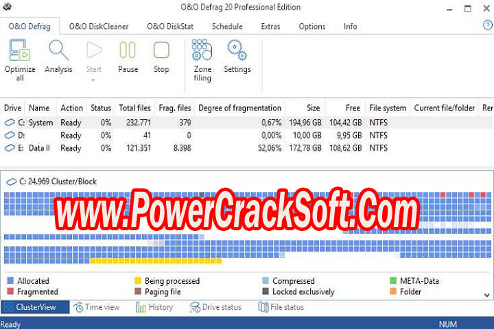 O&O Defrag Server 26 x 64 Free Download with Crack