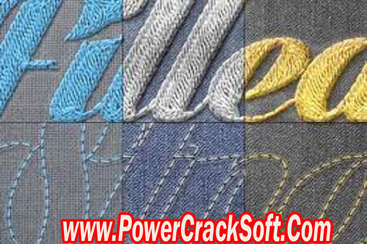 Realistic Embroidery v 3.0 Free Download with Crack