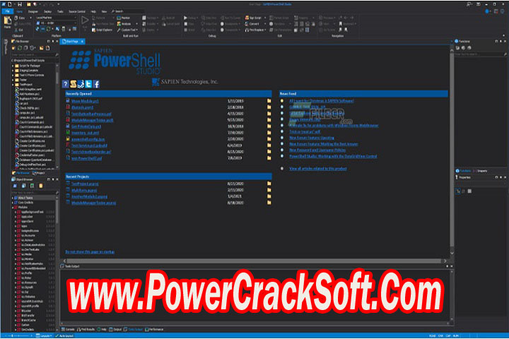 SAPIEN Power Shell Studio 2022 x 64 Free Download with Crack