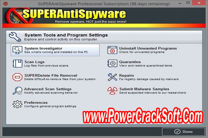 SUPER Anti Spyware Professional X 10 x 64 Free Download with Crack