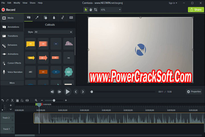 Tech Smith Camtasia 2022 x 64 Free Download with Patch