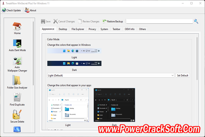 TweakNow WinSecret Plus v3.6 With Crack