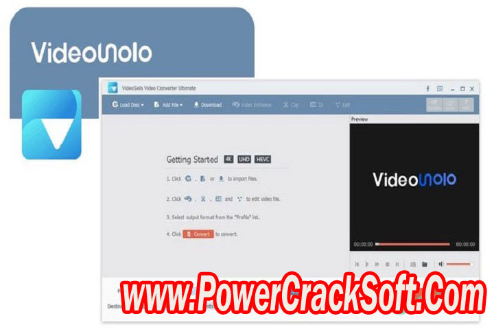 Video Solo Video Converter Ultimate v 2.3.16 x 64 Free Download with Crack