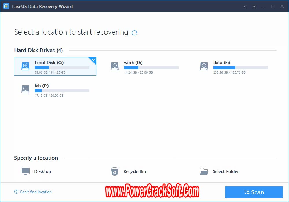 EaseUS Data Recovery Wizard Technician 16.0.0.0 With Patch