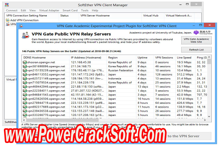 Vpn Gate Client v 4.41-9782 beta 2022.11.17 Free Download with Patch