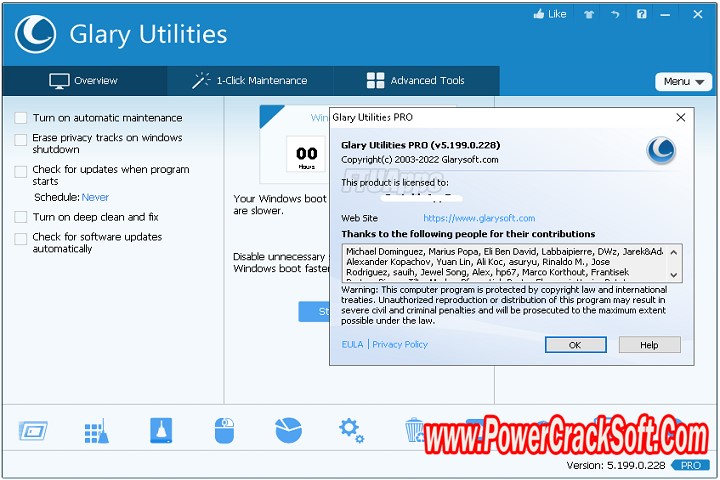 Glary Utilities Pro v5.199.0.228 Free Downlord