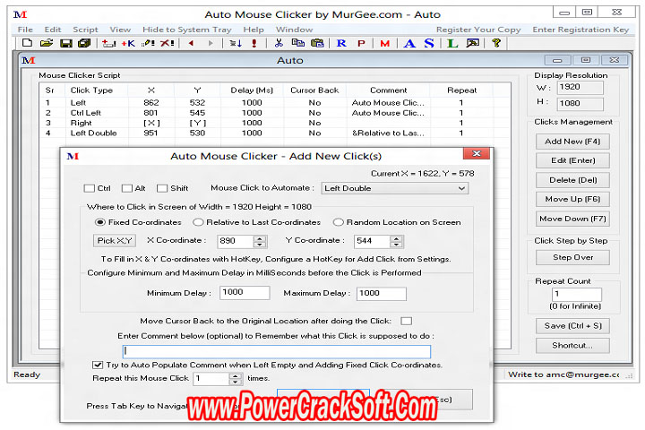 auto mouse clicker 1.0 Free Download with Patch