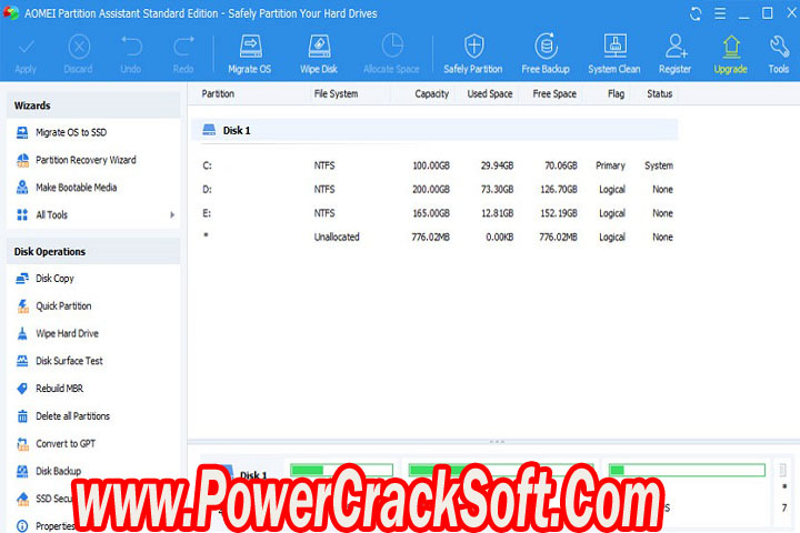 AOMEI Partition Assistant Technician 9 x64 WinPE Free Download