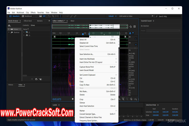Adobe Audition v 23.2.0.68 Free Download with Crack
