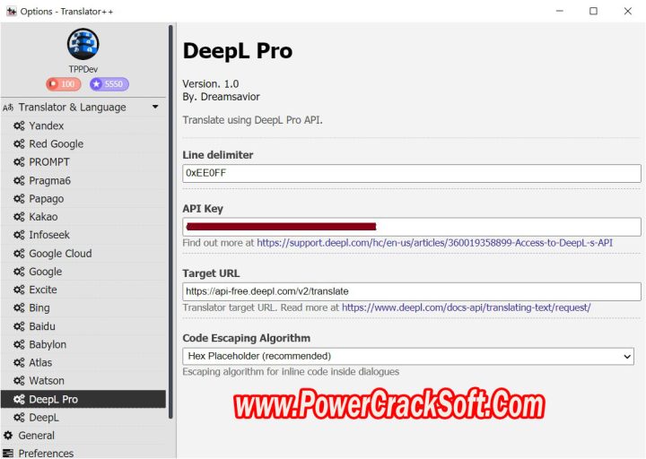 DeepL Pro V 3.1.13276 Software Overview