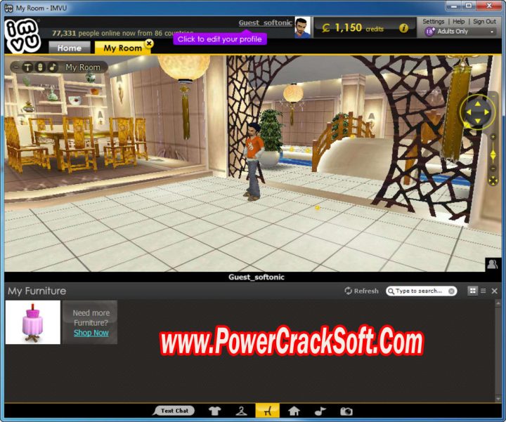 Install IMVU V 544.14 Software System Requirements: