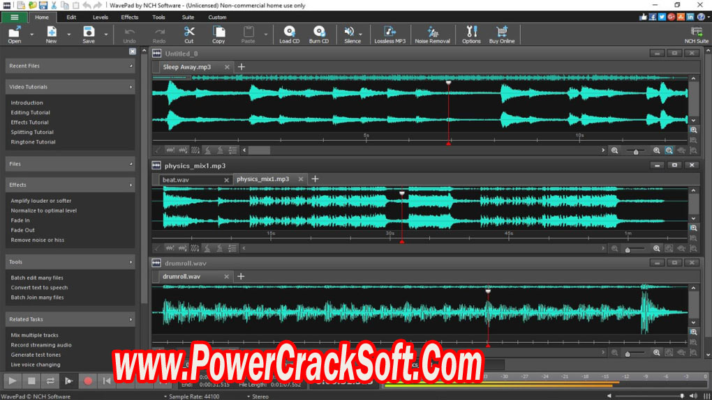 NCH WavePad V 17.02 PC Software with crack