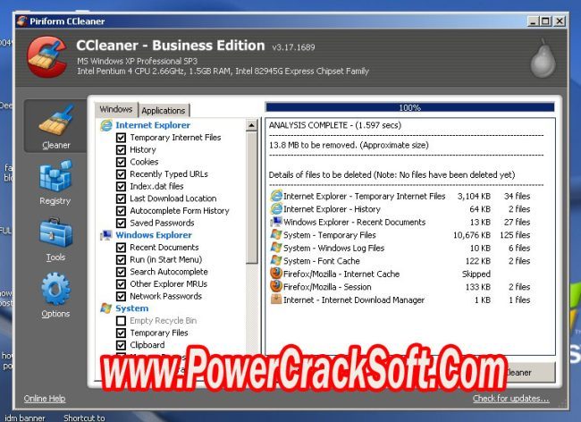 CCleaner Professional Business Edition V 6.13.10517 PC Software with patch