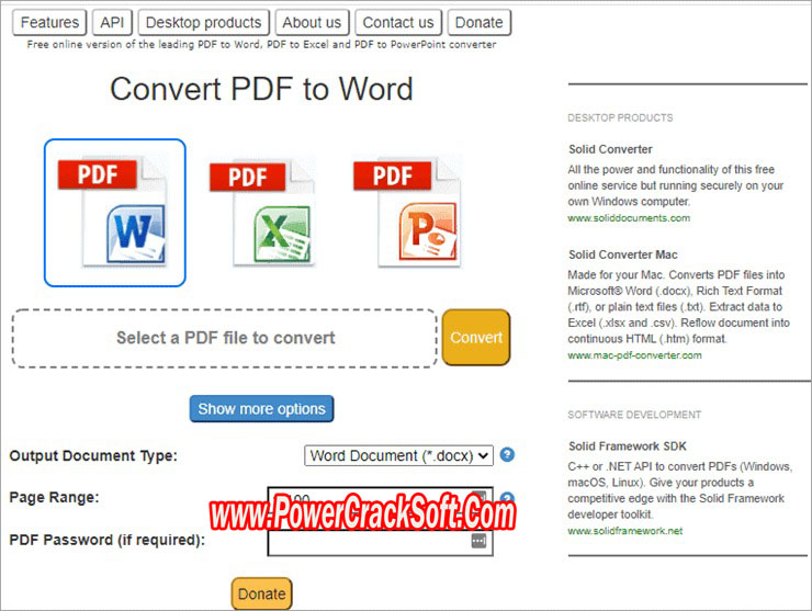 Word to PDF Converter V 2.6.9 PC Software with keygen