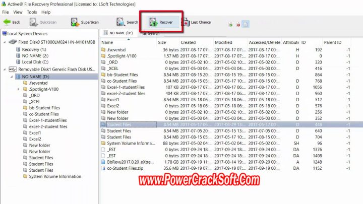 Active file recovery V 23.0.2 installer PC Software with patch