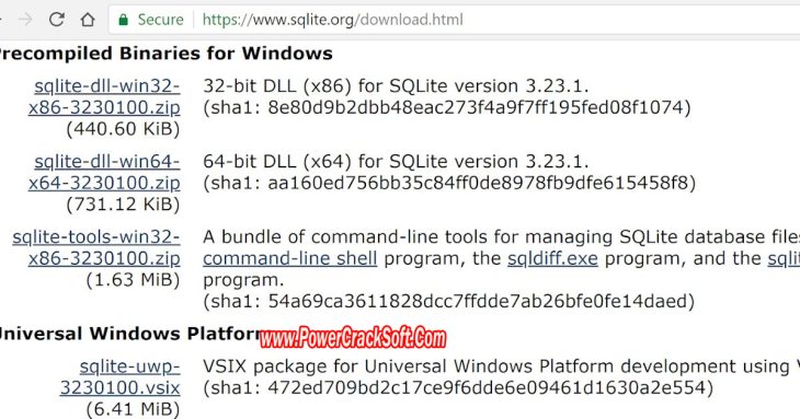 SQLite DLL Win64 X64 V 3410100 PC Software with crack