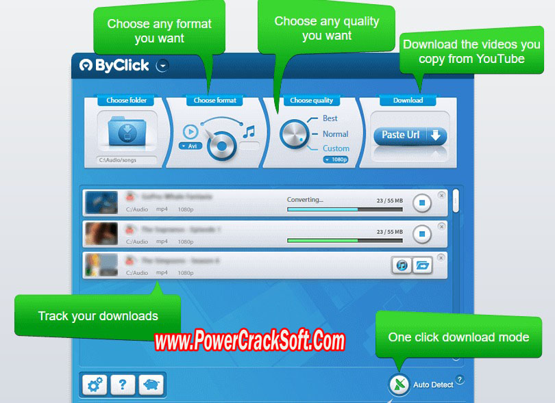 ByClick Downloader V 2.3.42 PC Software with crack