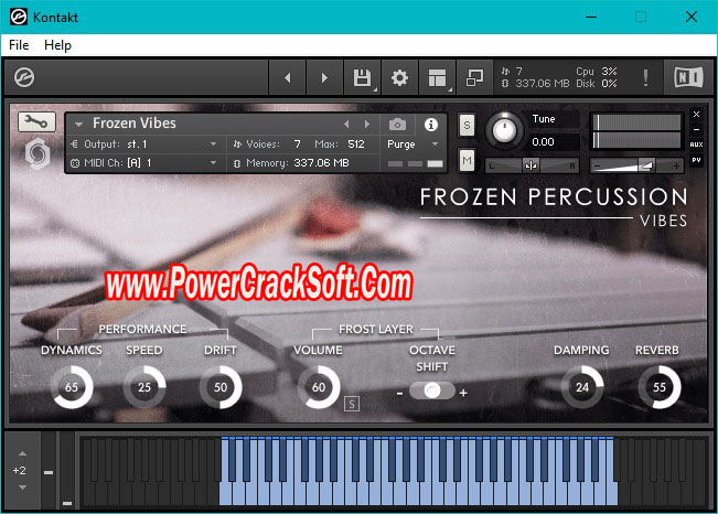 Fracture Sounds Frozen Percussion Crotales V 1.0 PC Software with crack