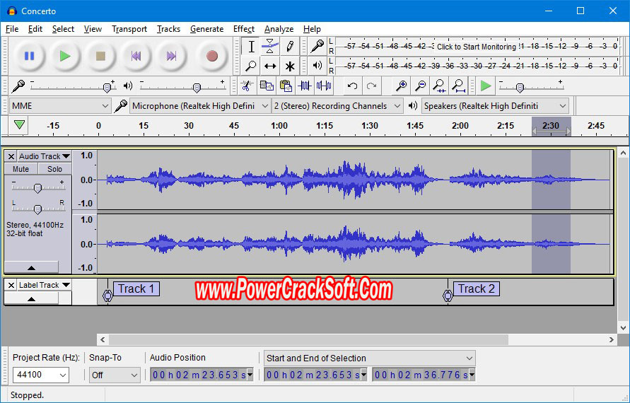 Audacity V 3.3.3 installer PC Software with patch