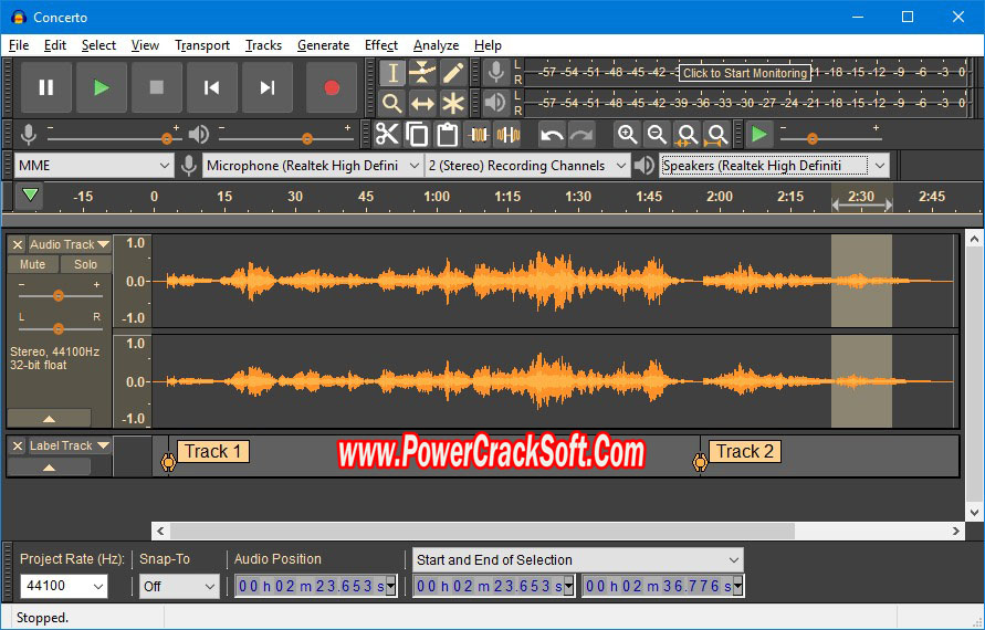 Audacity V 3.3.3 installer PC Software with crack