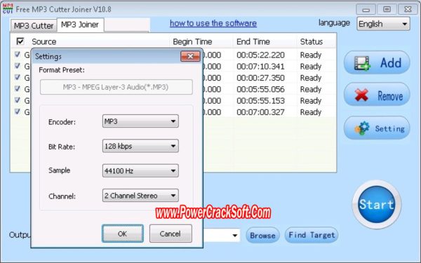 Free mp3 cutter joiner V 2023.4 installer PC Software with crack