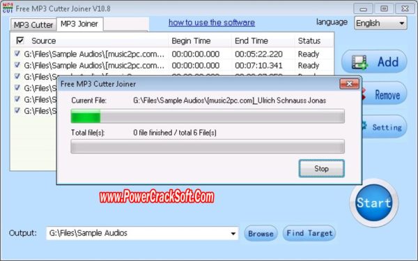 Free mp3 cutter joiner V 2023.4 installer PC Software with patch