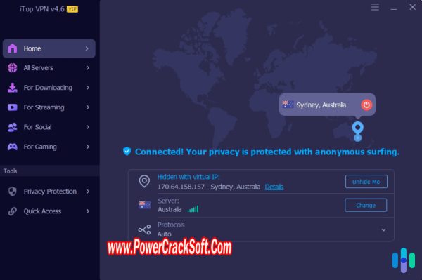 iTop VPN V 4.7.0 PC Software with crack