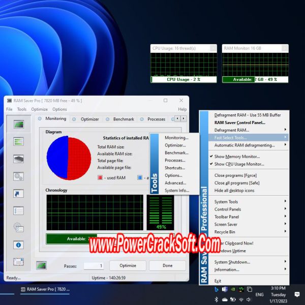 RAM Saver Pro V 23.5 PC Software with crack