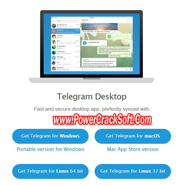 Telegram PC V 4.8.7 PC Software with patch