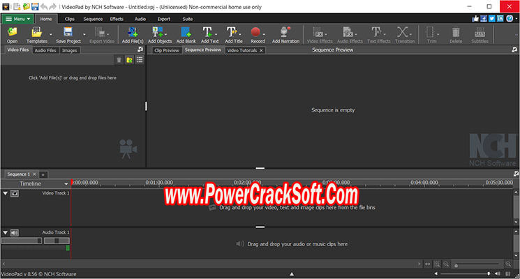Video pad video editing software plus V 13.45 PC Software with patch