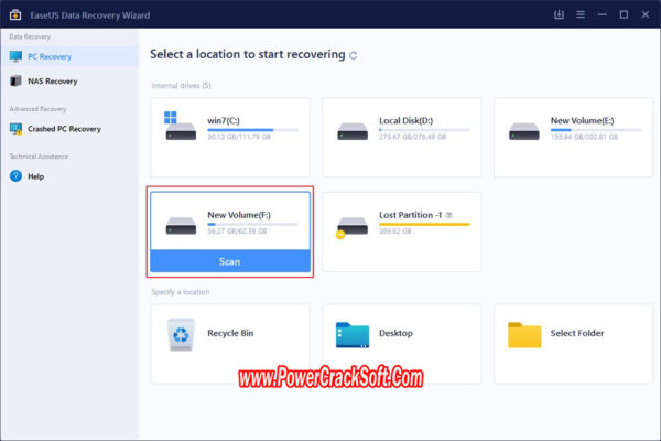 Ease US Data Recovery V 16.2.0 Build 20230719 PC Software with crack