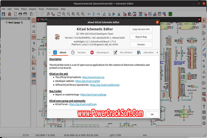 KiCad 7.0.8 PC Software